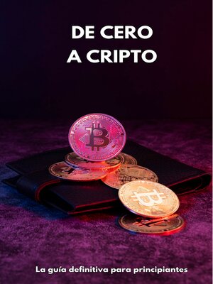 cover image of De cero a cripto